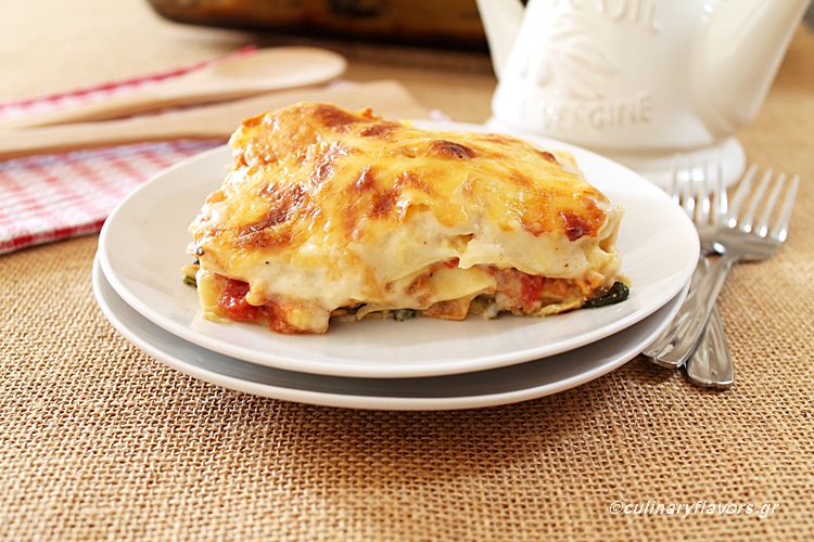 Lasagna with Spinach 