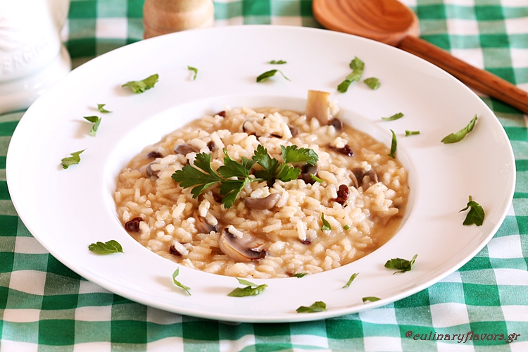 Cantharelles Risotto