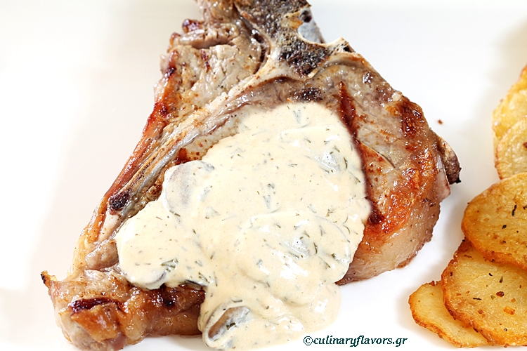Beef Steaks with Lemon Dill Sauce
